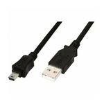 Kabel SBOX mini USB-A (M) na USB (M), 2 m, crni