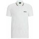 Muški teniski polo BOSS Patteo MB Slim-Fit Polo Shirt - white