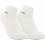 Ecco Longlife Low Cut 2-Pack Socks Čarapa Bright White