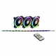 Ventilator INTER-TECH Argus RS-04, PWM, RGB, 120mm, 1200okr/min, 3kom pakiranje 88885481