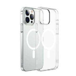 Baseus Crystal Magnetic Case za iPhone 13 Pro (prozirna) + kaljeno staklo