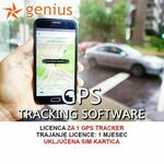 SOFTWARE ZA GPS PRAĆENJE VOZILA - LICENCA ZA 1 MJESEC GPS-007-1MJ