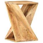 Bočni stolić 35 x 35 x 55 cm od masivnog drva manga