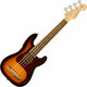 Fender Fullerton Precision Bass Uke Bas ukulele 3-Color Sunburst