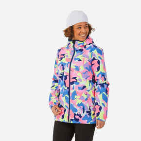 Skijaška jakna ženska 100 šarena