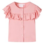 vidaXL Dječja majica srednje ružičasta 104