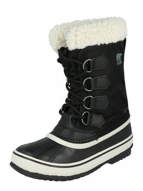 SOREL Čizme za snijeg 'WINTER CARNIVAL' crna / bijela
