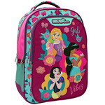 Must: Disney Princeza zaobljena ergonomska školska torba, ruksak 32x18x43cm