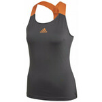 Ženska majica bez rukava Adidas Y-Tank Primeblue Tank Top Women - grey six/true orange