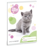 Ars Una: Slatke životinje - Britanska kratkodlaka mačka kockasta bilježnica A/5 27-32