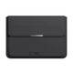 INVZI kožna torbica/navlaka s funkcijom postolja za MacBook Pro/Air 13″/14″ (crna)