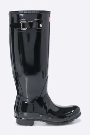 Hunter - Gumene čizme Original Tall - crna. Gumene čizme iz kolekcije Hunter. Model izrađen od glatkog materijala