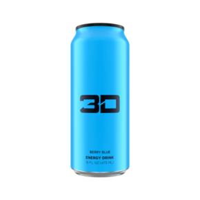 3D Energy Drink 473 ml berry blue