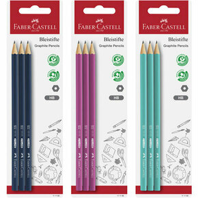 Faber-Castell: Grafitna olovka 1111 HB 3kom set u tri verzije