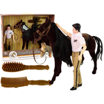 Brown Horse Doll Figures Accessories