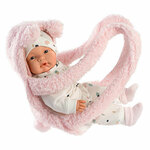 Llorens: Joelle 38 cm uplakana beba sa ružičastom nosiljkom