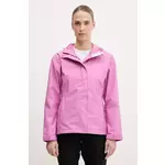 Kišna jakna Helly Hansen Seven za žene, boja: ljubičasta, 62066