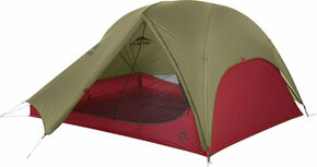 MSR FreeLite 3-Person Ultralight Backpacking Tent Green/Red Šator