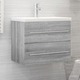 Ormarić za umivaonik boja hrasta sonome 60x38,5x48 cm drveni