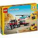 LEGO Creator Kamion s ravnom prikolicom i helikopter 31146