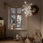 vidaXL Božićno drvce s 200 LED žarulja 2,2 m hladno bijelo izgled vrbe