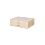 AtmoWood Drvena kutija s poklopcem 40 x 30 x 14 cm bez ručke