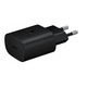Adapter za napajanje SAMSUNG - kućni punjač USB Type-C 25W super brzi - crni