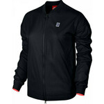 Nike Court Bomber EOS Jacket - black/hot punch/white