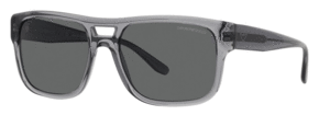 Emporio Armani Sunčane naočale siva / crna