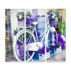 Slike u setu od 3 kom 20x50 cm Lavender - Wallity
