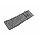 Natec Nautilus tipkovnica, USB, bijela/crna/crno-siva/siva