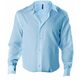 MENS FITTED LONG-SLEEVED NON-IRON SHIRT - Bright Sky,2XL