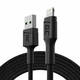 Kabel USB-A za Lightning Green Cell GC, 200 cm za iPhone, iPad, iPod, brzo punjenje