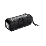 Zvučnik DENVER BTG-158, 80 W, Bluetooth, FM, MP3, USB, SD mikro, sa solarnim panelom, crni BTG-158
