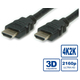 STANDARD HDMI Ultra HD kabel sa mrežom, M/M, v2.0, crni, 1.0m; Brand: STANDARD; Model: ; PartNo: 7611990143504; S3700 - HDMI Ethernet Channel - Adds high- speed networking to an HDMI link, allowing users to take full advantage of their IP-...