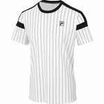 Muška majica Fila Jascha Stripes T-Shirt - white alyssum/stripes