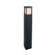 NORLYS 1483B | Halmstad Norlys podna svjetiljka 85cm sa tiristorskim prekidačem 1x E27 806lm 2700K IP65 crno, opal