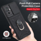 Camshield Pro maskica s magnetnim stalkom za Xiaomi Redmi Note 10 Pro Crna