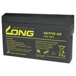 Long WP2-12 WP2-12 olovni akumulator 12 V 2 Ah olovno-koprenasti (Š x V x D) 150 x 90 x 20 mm plosnati priključak 4.8 mm nisko samopražnjenje, bez održavanja