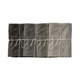 Set od 4 platnene salvete s lanom Linen Couture Cool Grey, 43 x 43 cm