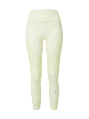 ADIDAS BY STELLA MCCARTNEY Sportske hlače 'True Purpose Optime' svijetložuta / bež siva