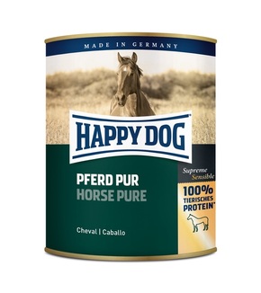 Happy Dog Pferd Pur - konzerva sa konjskim mesom 800 g