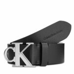 Muški remen Calvin Klein Jeans Round Mono Plaque Lthr Belt 40Mm K50K511168 Black BEH