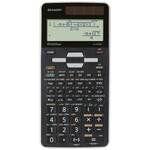 Sharp ELW506 T-GY školski kalkulator crna/srebrna Zaslon (broj mjesta): 16 baterijski pogon, solarno napajanje (Š x V x D) 80 x 166 x 14 mm