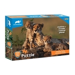 Animal Planet: Puzzle od 1000 kom obitelj geparda