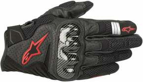Alpinestars SMX-1 Air V2 Gloves Black/Red Fluorescent XL Rukavice