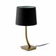 FARO 29685-06 | Rem Faro stolna svjetiljka 37cm 1x E27 staro zlato, crno