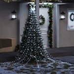 vidaXL Svjetlo za božićno drvce 320 LED hladno bijelo 375 cm