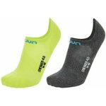 UYN Sneaker 4.0 Anthracite Mel/Lime 41-42 Čarape za fitnes