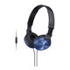 Sony MDR-ZX310APL slušalice, 3.5 mm, plava, 98dB/mW